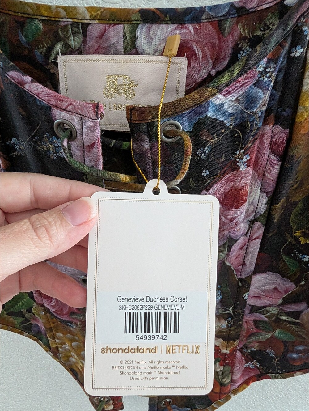 NWT Selkie Genevieve Duchess Corset Size Medium - Picture 4 of 6